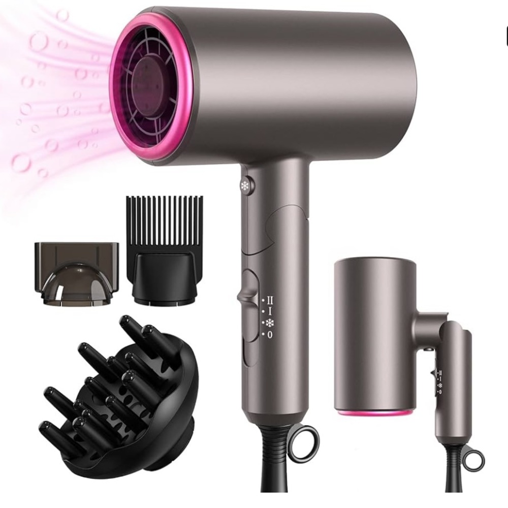 Brand new compact blow dryer. 1800w. Sealed in package.